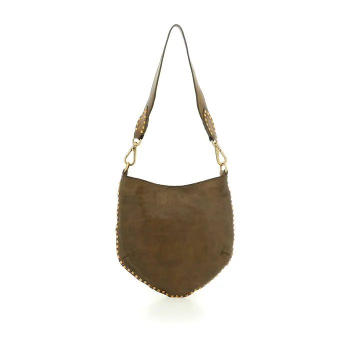 Women Malachite Green Campomaggi ShoulderHobo Bag