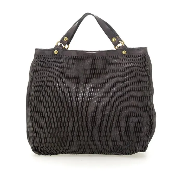 Women Mangrovia Grey Campomaggi ShoppersTote Bags