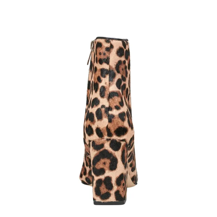 Women Marc Fisher Booties Yanaraly Heeled Bootie Leopard