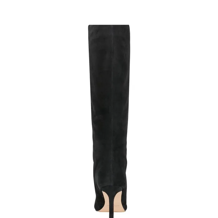 Women Marc Fisher Boots Narysa Dress Boot Black Suede