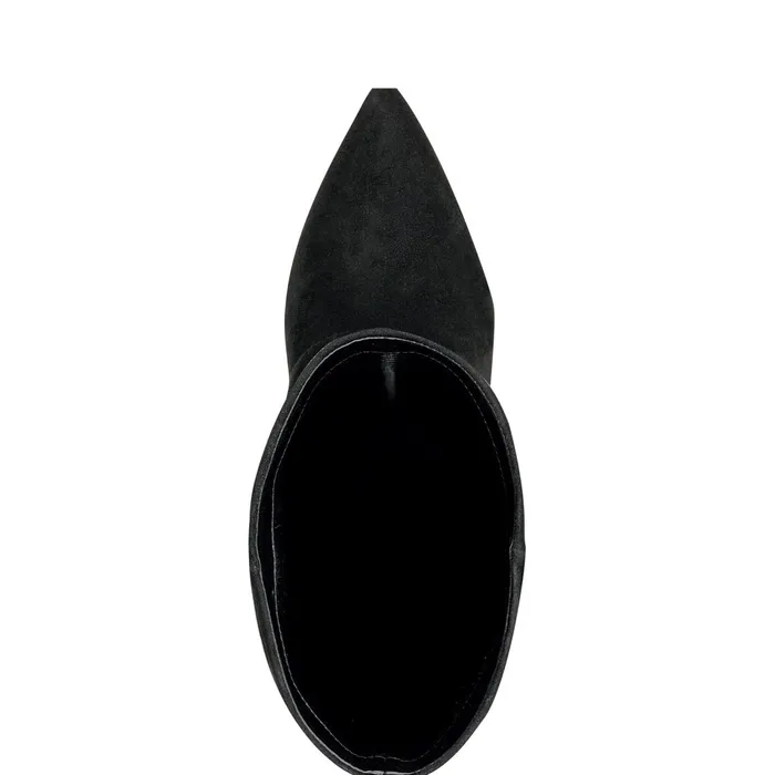Women Marc Fisher Boots Narysa Dress Boot Black Suede