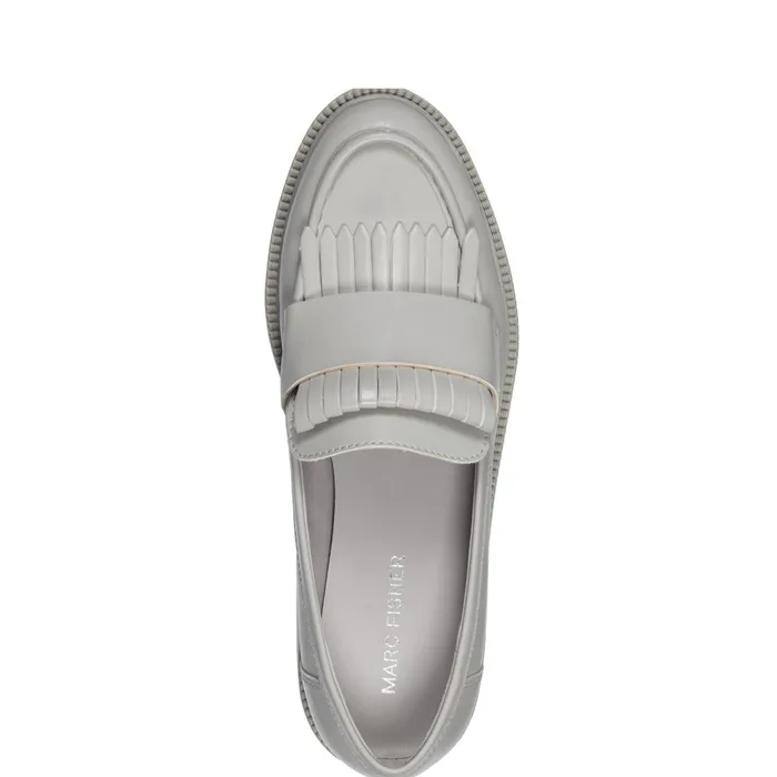 Women Marc Fisher Loafers and Flats Calixy Loafer Light Grey
