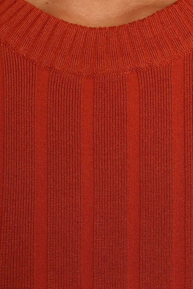 Women Matching Sets Petal and Pup Silvie Knitted Set Rust