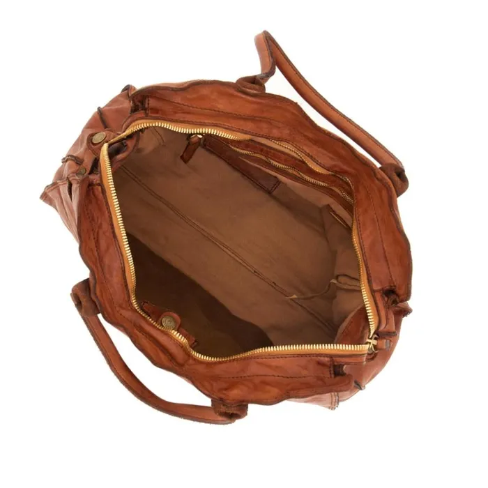Women Minimal Cognac Campomaggi ShoppersTote Bags Women Minimal Cognac Campomaggi ShoppersTote Bags