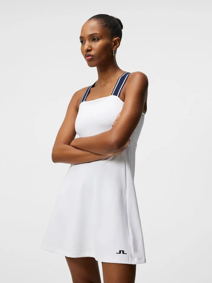 Women Mona Dress White JLindeberg Dresses