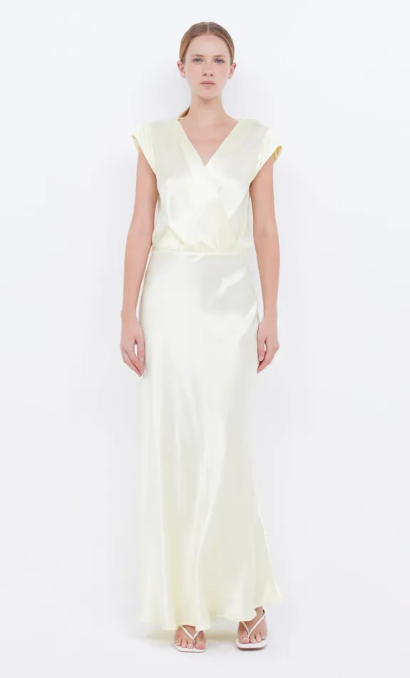Women MOON DANCE MAXI DRESS 8211 ICE YELLOW Bec Bridge Prom Dresses