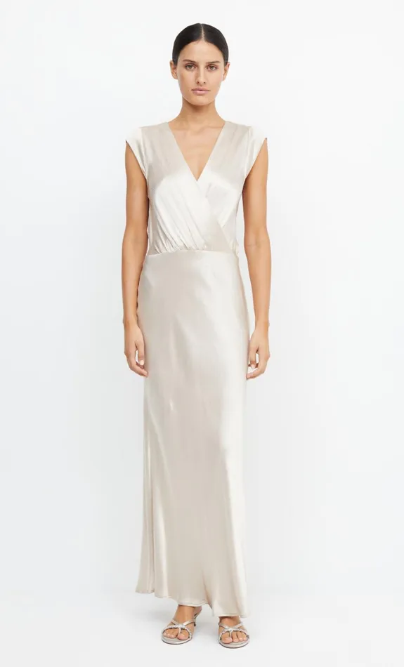 Women MOON DANCE MAXI DRESS 8211 SAND Bec Bridge Bridesmaid Dresses