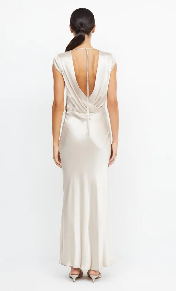Women MOON DANCE MAXI DRESS 8211 SAND Bec Bridge Bridesmaid Dresses