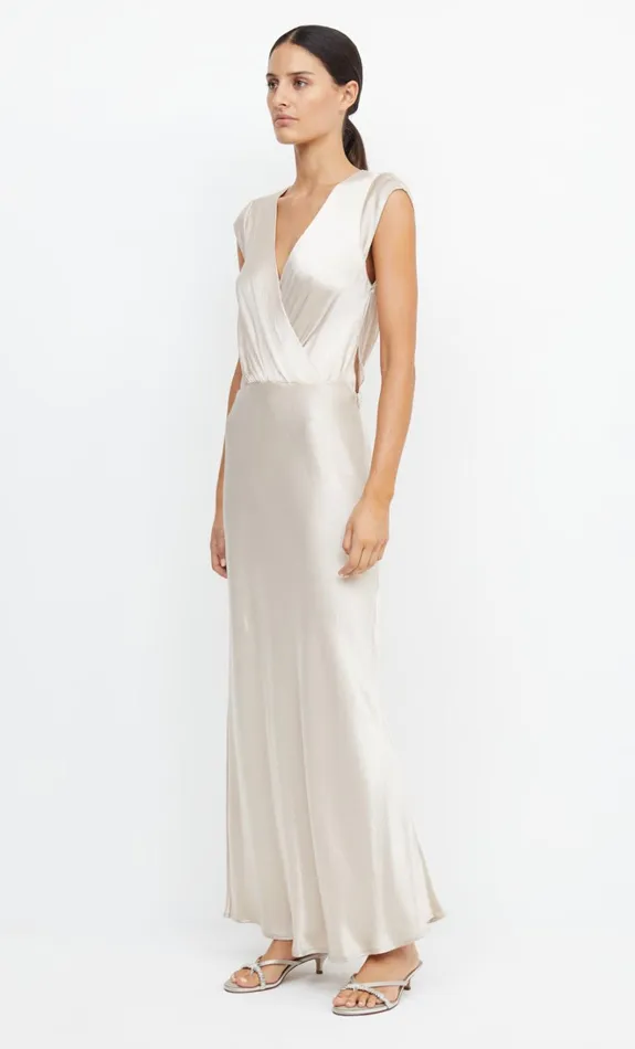 Women MOON DANCE MAXI DRESS 8211 SAND Bec Bridge Bridesmaid Dresses
