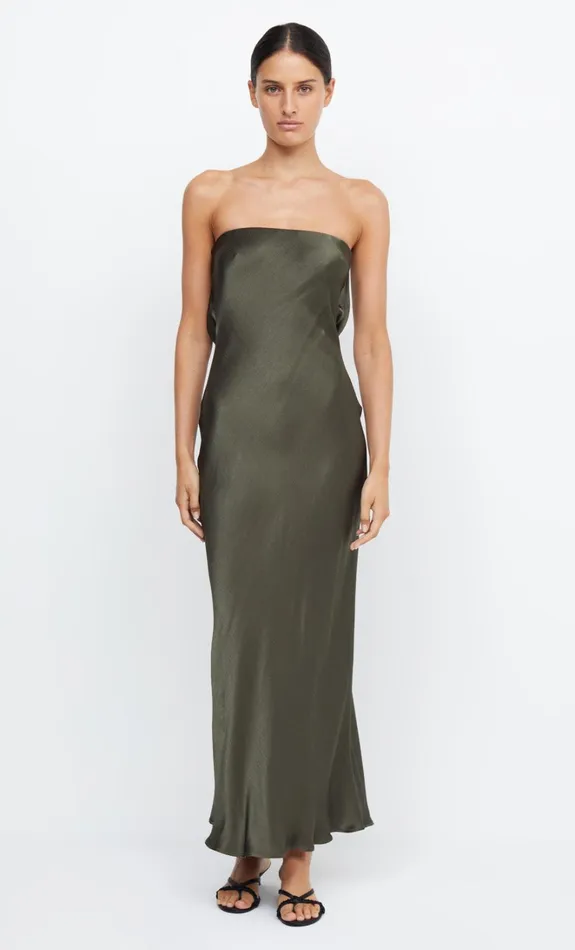 Women MOON DANCE STRAPLESS DRESS 8211 DARK WILLOW Bec Bridge Bridesmaid Dresses