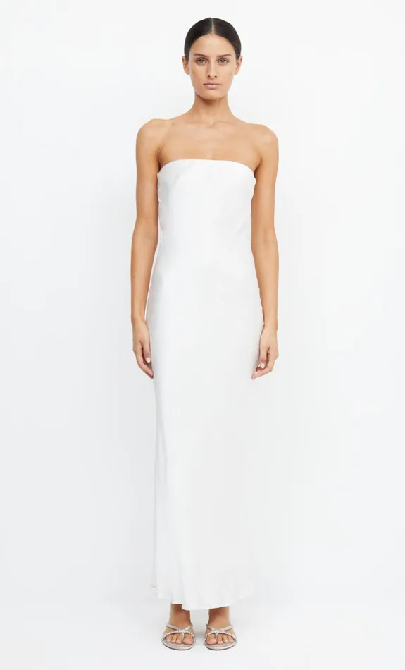 Women MOON DANCE STRAPLESS DRESS 8211 IVORY Bec Bridge Prom Dresses
