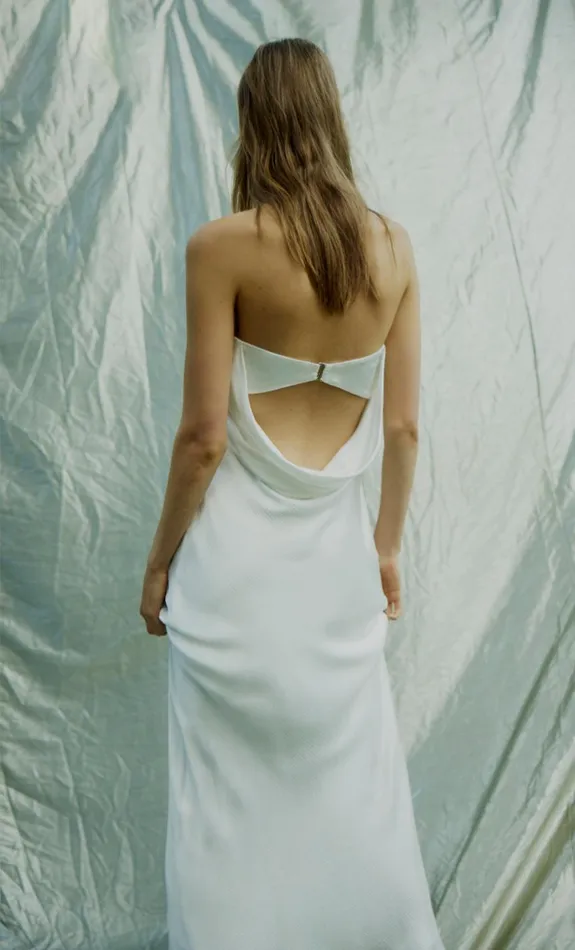 Women MOON DANCE STRAPLESS DRESS 8211 IVORY Bec Bridge Prom Dresses