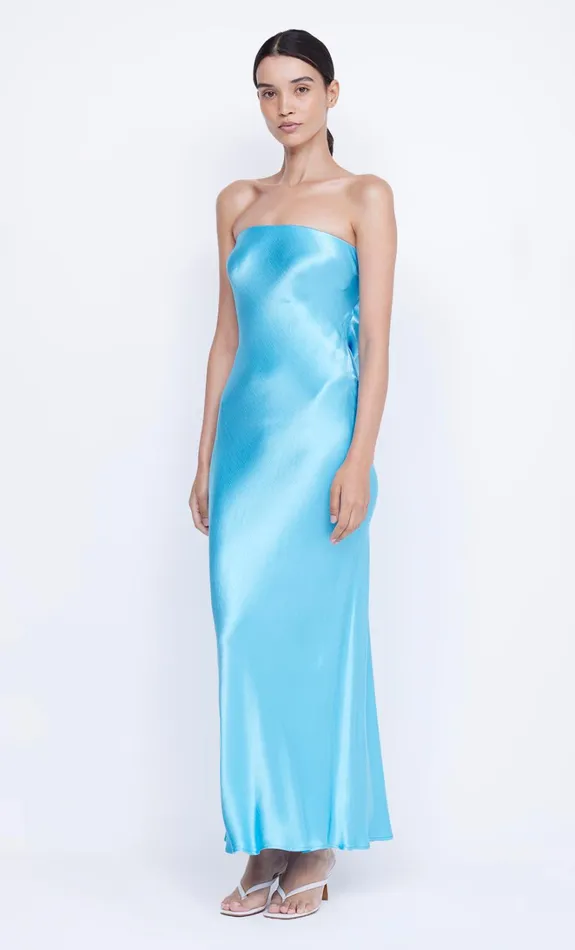 Women MOON DANCE STRAPLESS DRESS 8211 TOPAZ BLUE Bec Bridge Maxi Dresses
