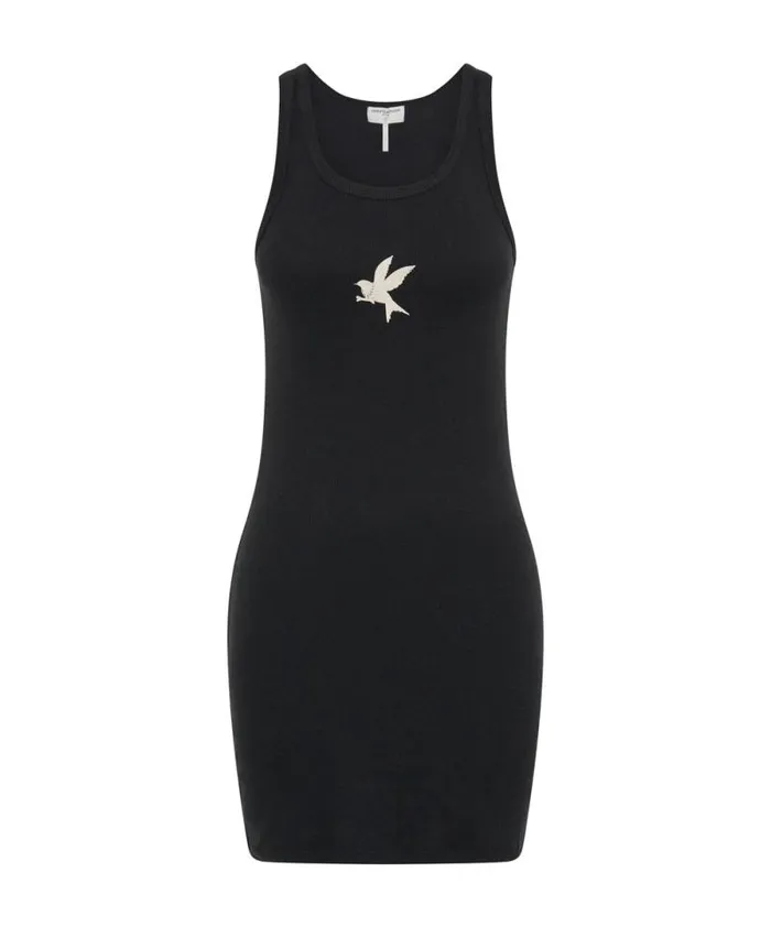 Women ONE TEASPOON RIB SINGLET MINI DRESS One Teaspoon Mini Dresses Women ONE TEASPOON RIB SINGLET MINI DRESS One Teaspoon Mini Dresses