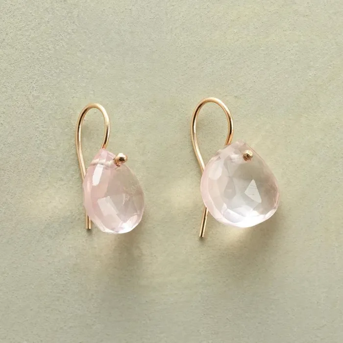 Women Pink Purity Earrings Sundance Catalog Earrings