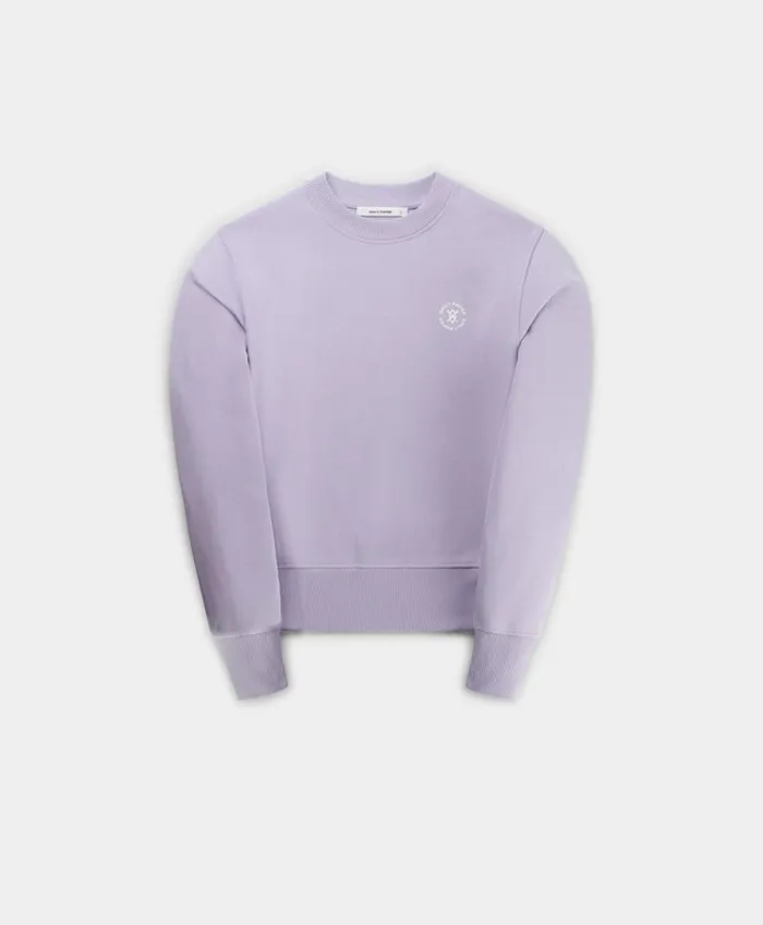Women Purple Rose Evvie Circle Sweater Daily Paper Hoodies and Sweaters