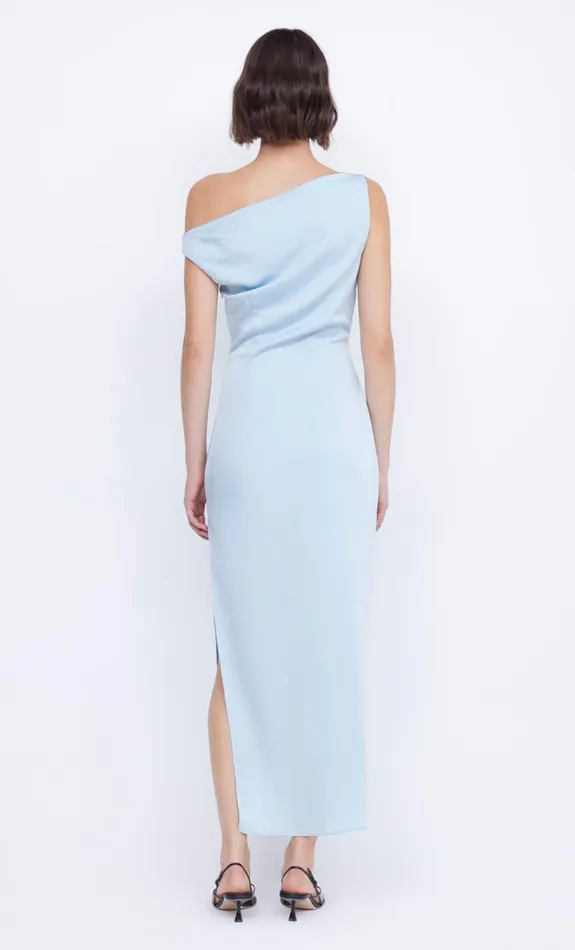 Women ROCHELLE ASYM MIDI DRESS 8211 DOLPHIN BLUE Bec Bridge Midi Dresses
