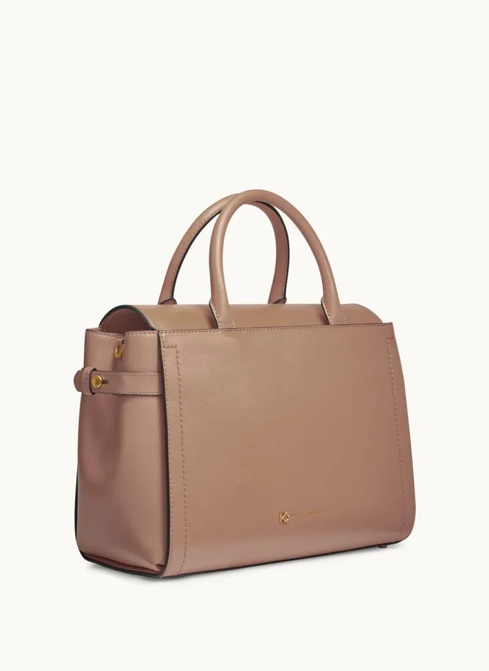 Women ROSLYN SATCHEL Fawn Donna Karan New York Crossbodies And Satchels Women ROSLYN SATCHEL Fawn Donna Karan New York Crossbodies And Satchels