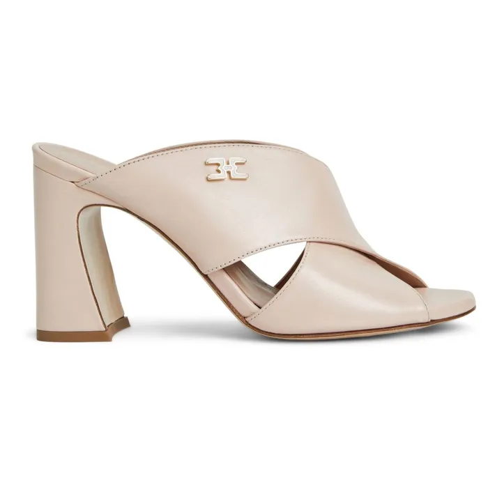 Women Sandals and Slides Bruno Magli FATIMA Cross Band Heel BLUSH