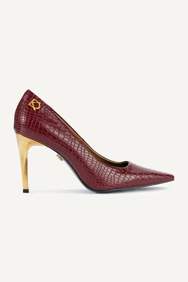 Women SAVITA HIGH PUMP Dark Cherry Donna Karan New York Heels And Wedges Women SAVITA HIGH PUMP Dark Cherry Donna Karan New York Heels And Wedges