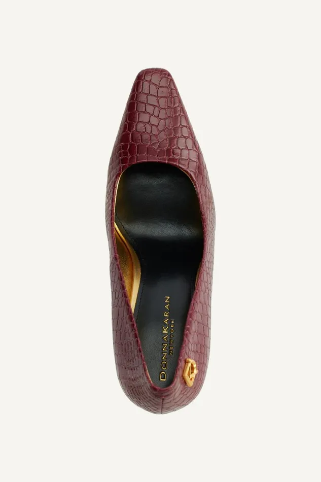 Women SAVITA HIGH PUMP Dark Cherry Donna Karan New York Heels And Wedges Women SAVITA HIGH PUMP Dark Cherry Donna Karan New York Heels And Wedges