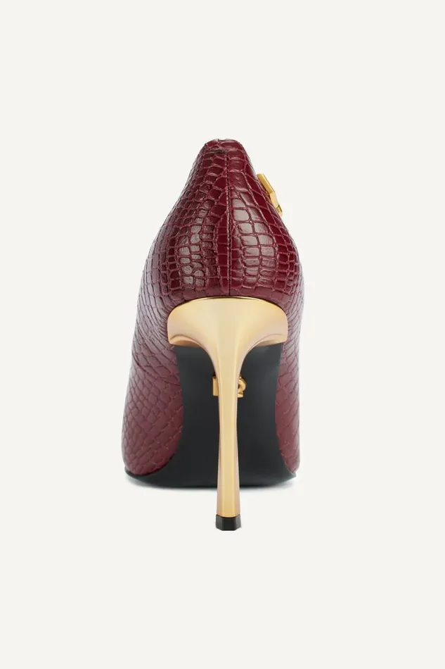 Women SAVITA HIGH PUMP Dark Cherry Donna Karan New York Heels And Wedges Women SAVITA HIGH PUMP Dark Cherry Donna Karan New York Heels And Wedges