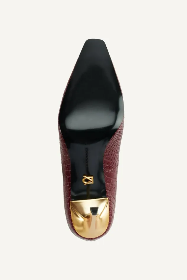 Women SAVITA HIGH PUMP Dark Cherry Donna Karan New York Heels And Wedges Women SAVITA HIGH PUMP Dark Cherry Donna Karan New York Heels And Wedges