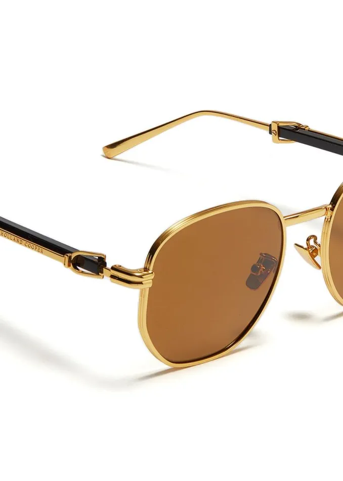 Women Sunglasses Holland Cooper Monaco Sunglasses Gold