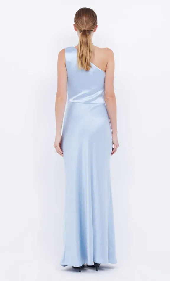 Women THE DREAMER ASYM DRESS 8211 DUSTY BLUE Bec Bridge Maxi Dresses