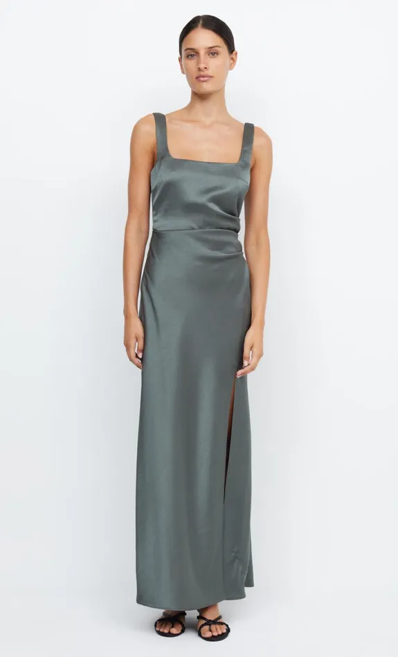 Women THE DREAMER SQUARE NECK DRESS 8211 DARK WILLOW Bec Bridge Bridesmaid Dresses Women THE DREAMER SQUARE NECK DRESS 8211 DARK WILLOW Bec Bridge Bridesmaid Dresses
