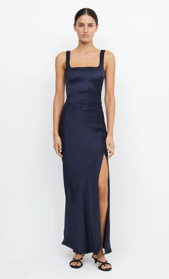 Women THE DREAMER SQUARE NECK DRESS 8211 INK Bec Bridge Bridesmaid Dresses