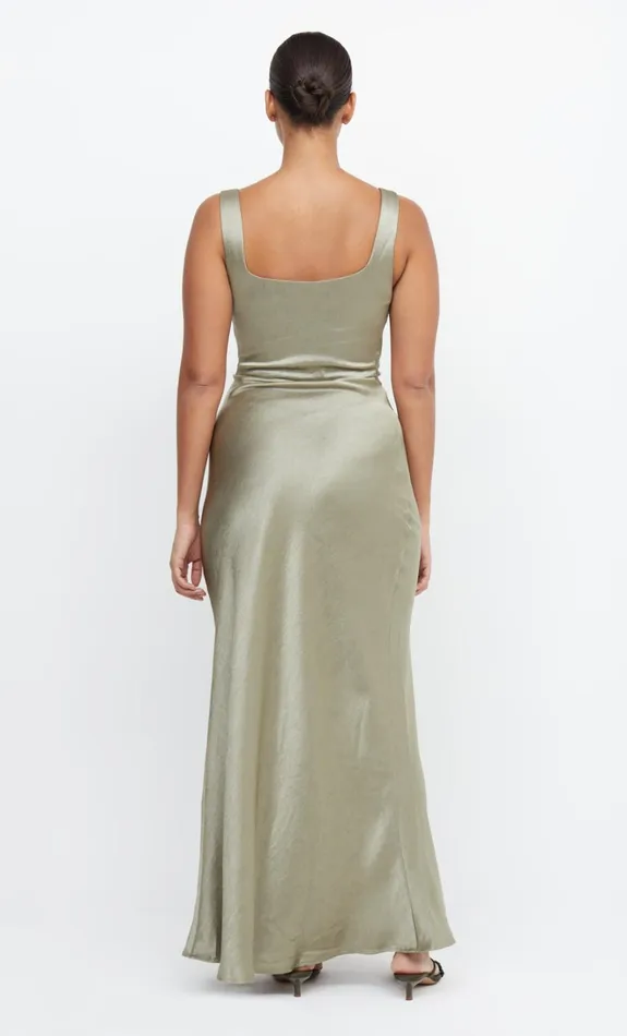 Women THE DREAMER SQUARE NECK DRESS 8211 SAGE Bec Bridge Maxi Dresses