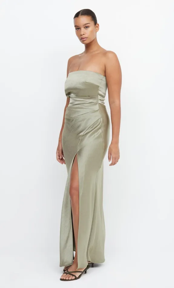Women THE DREAMER STRAPLESS DRESS 8211 SAGE Bec Bridge Bridesmaid Dresses