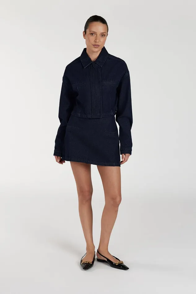 Women The Gift Shop DISSH ALBERTA INDIGO DENIM JACKET