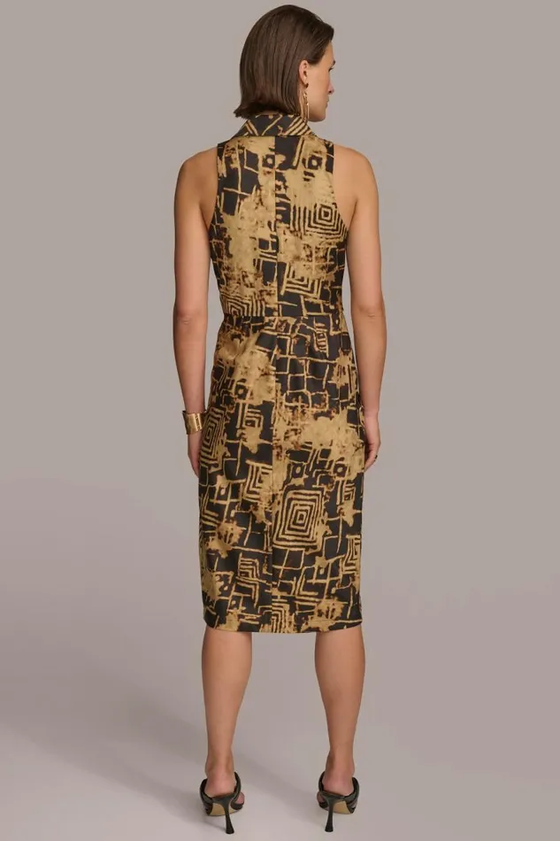 Women TORTOISE HARDWARE KNOT DRESS Blackfawn Donna Karan New York Dresses And Jumpsuits Women TORTOISE HARDWARE KNOT DRESS Blackfawn Donna Karan New York Dresses And Jumpsuits
