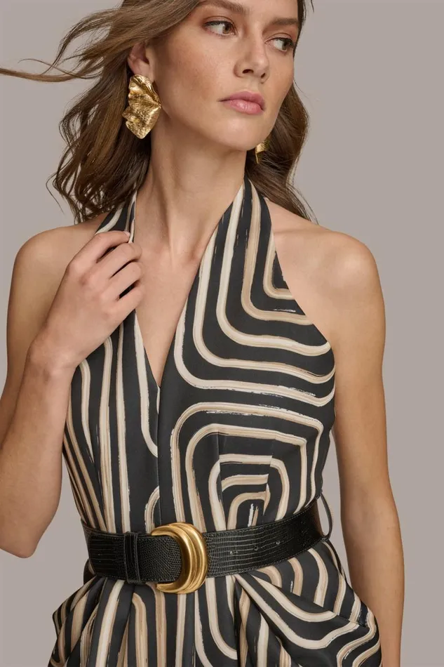 Women V NECK SHEATH MIDI WITH BELT Blackfawn Donna Karan New York Dresses And Jumpsuits Women V NECK SHEATH MIDI WITH BELT Blackfawn Donna Karan New York Dresses And Jumpsuits