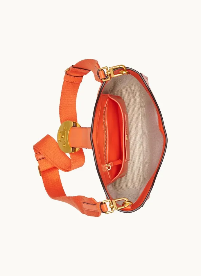 Women VALLEY STREAM CROSSBODY Tangerine Donna Karan New York Crossbodies And Satchels Women VALLEY STREAM CROSSBODY Tangerine Donna Karan New York Crossbodies And Satchels