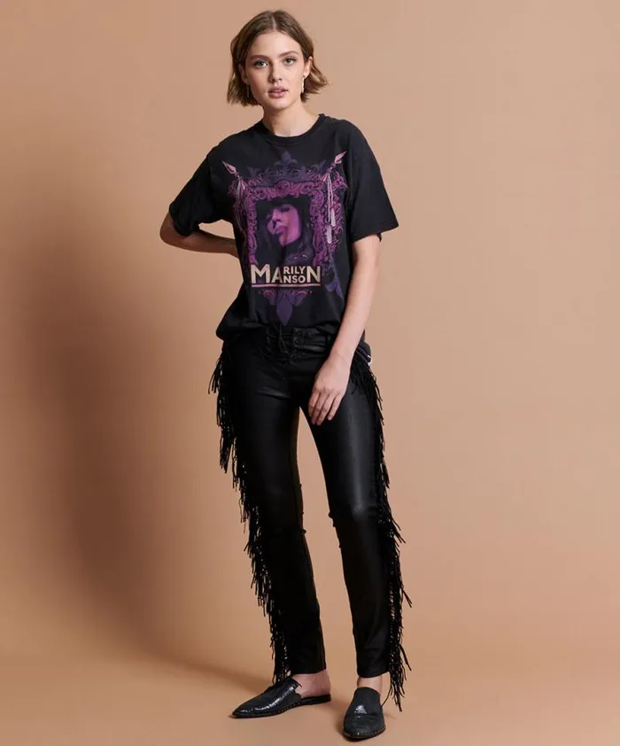 Women VEGAN FADED LOVE PANTS One Teaspoon Bottoms