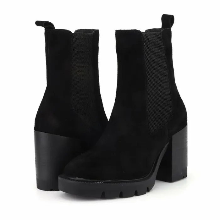Women Vintage Havana Boots Booties BRAYTON 8211 BLACK Black