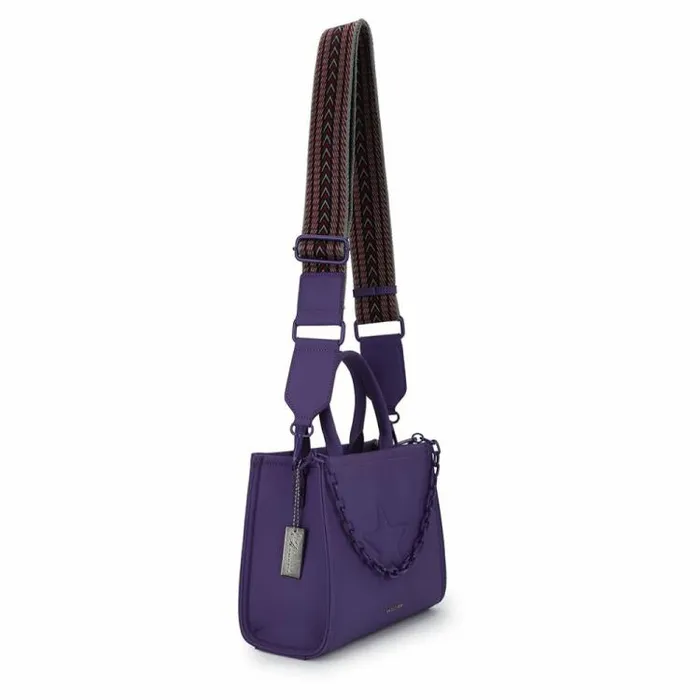 Women Vintage Havana Crossbody ALYCE BAG 8211 PLUM