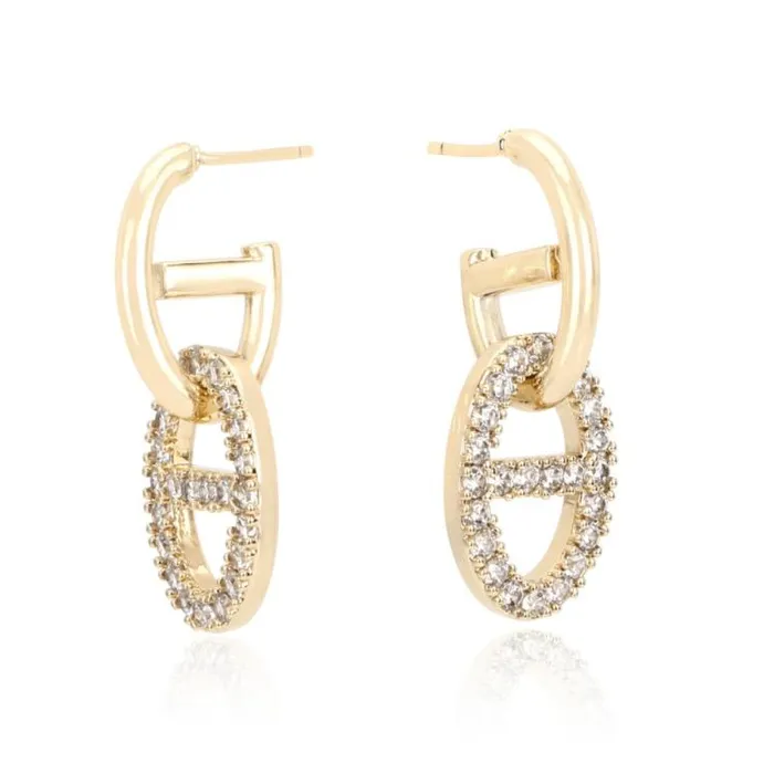 Women Vintage Havana Earrings BELLE EARRINGS