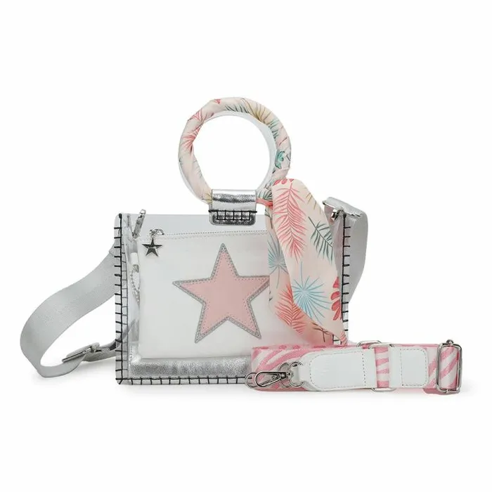 Women Vintage Havana Small Bags MINI MOLLY 8211 SCARF LIGHT PINK