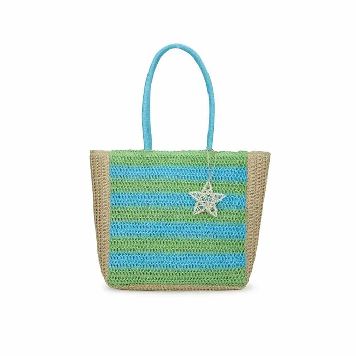 Women Vintage Havana Top Handle SLAM BAG 1 8211 TURQUOISE