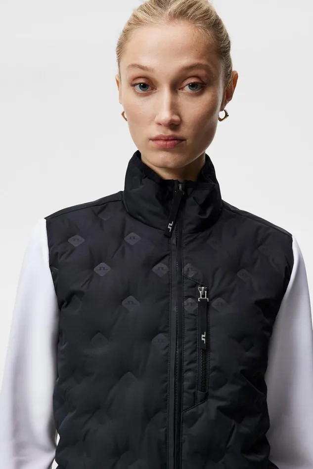Women W Rosetta Hybrid Jacket Black JLindeberg Jackets Women W Rosetta Hybrid Jacket Black JLindeberg Jackets