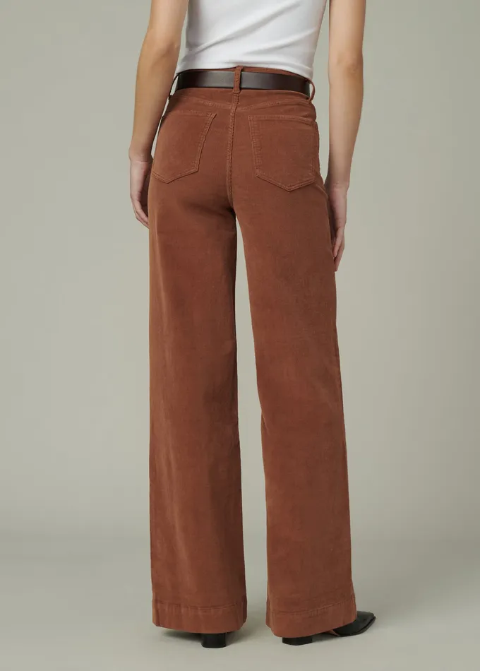 Women Wide Leg Joe8217s Jeans THE MIA Cambridge Brown