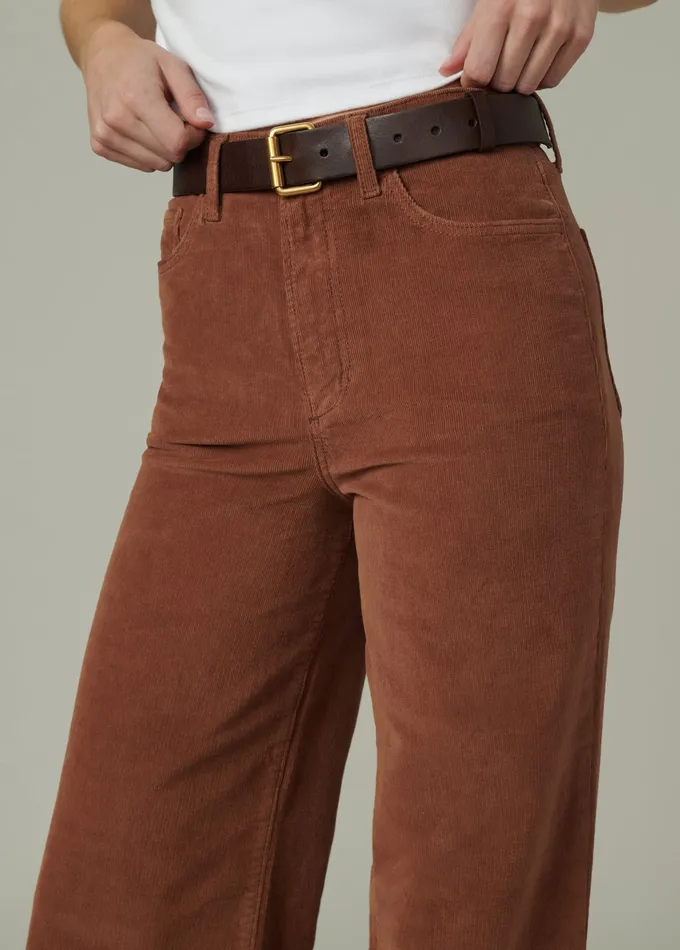 Women Wide Leg Joe8217s Jeans THE MIA Cambridge Brown