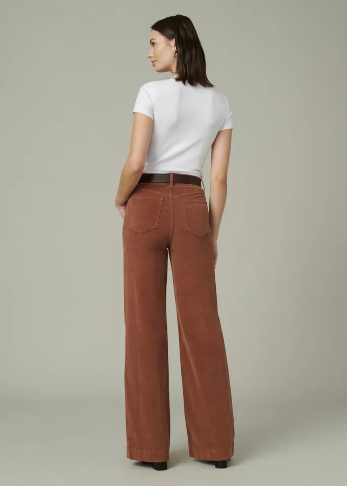 Women Wide Leg Joe8217s Jeans THE MIA Cambridge Brown