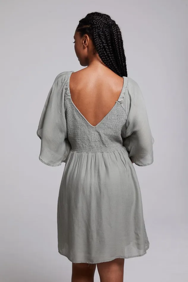 Womens Chaser Brand Dresses Adele Sage Mini Dress