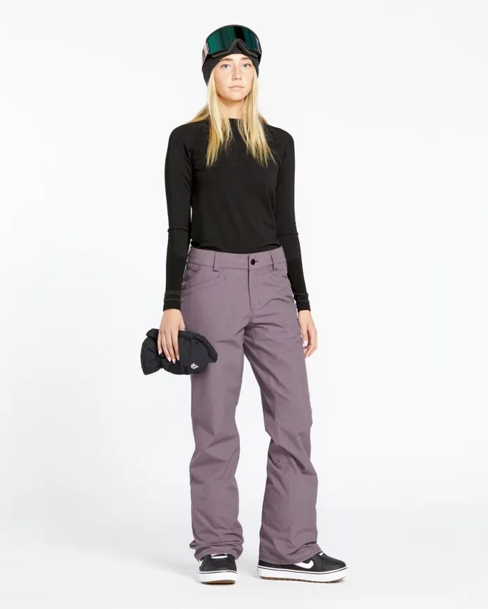 Womens Hallen Pants 8211 Dusty Lavender Womens Volcom Pants