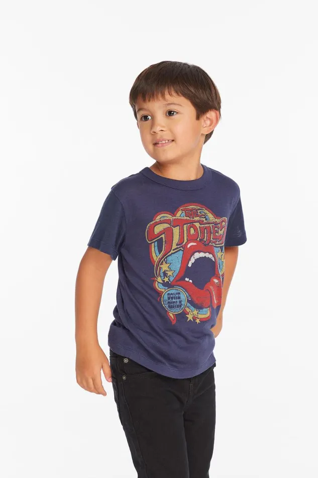 WomensKids Chaser Brand Music Rolling Stones Some Girls Boys Tee